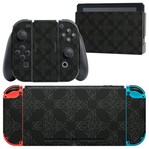 igsticker Nintendo Switch 用 デザインスキンシール 任天堂 ニンテンドー スイッチ 専用 本体ドック Joy-Con Joycon ジョイコン 専用 ゲーム機 カバー アクセサリー フィルム ステッカー 000396 ペイズリー ダマスク 花 igsticker Nintendo Switch 用 デザインスキンシール 任天堂 ニンテンドー スイッチ 専用 本体ドック Joy-Con Joycon ジョイコン 専用 ゲーム機 カバー アクセサリー フィルム ステッカー 000396 ペイズリー ダマスク 花
