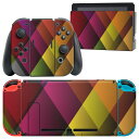 igsticker Nintendo Switch 用 デザインスキンシール 任天堂 ニンテンドー スイッチ 専用 本体ドック Joy-Con Joycon ジ...