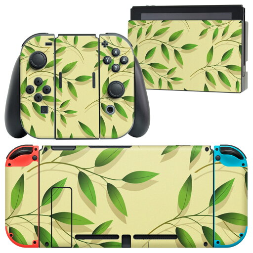 igsticker Nintendo Switch 用 デザインスキンシール 任天堂 ニンテンドー スイッチ 専用 本体ドック Joy-Con Joycon ジョイコン 専用 ゲーム機 カバー アクセサリー フィルム ステッカー 000717 リーフ 葉 igsticker Nintendo Switch 用 デザインスキンシール 任天堂 ニンテンドー スイッチ 専用 本体ドック Joy-Con Joycon ジョイコン 専用 ゲーム機 カバー アクセサリー フィルム ステッカー 000717 リーフ 葉