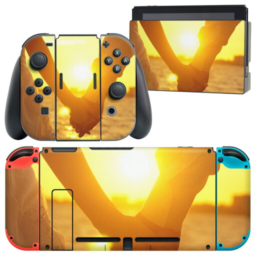 igsticker Nintendo Switch 用 デザインスキンシール 任天堂 ニンテンドー スイッチ 専用 本体ドック Joy-Con Joycon ジョイコン 専用 ゲーム機 カバー アクセサリー フィルム ステッカー 000853 夕焼け 恋人 igsticker Nintendo Switch 用 デザインスキンシール 任天堂 ニンテンドー スイッチ 専用 本体ドック Joy-Con Joycon ジョイコン 専用 ゲーム機 カバー アクセサリー フィルム ステッカー 000853 夕焼け 恋人
