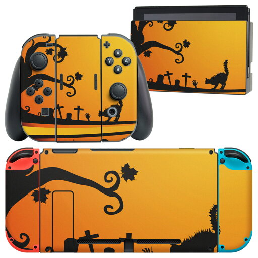 igsticker Nintendo Switch 用 デザインスキンシール 任天堂 ニンテンドー スイッチ 専用 本体ドック Joy-Con Joycon ジョイコン 専用 ゲーム機 カバー アクセサリー フィルム ステッカー 000944 コウモリ ハロウィン igsticker Nintendo Switch 用 デザインスキンシール 任天堂 ニンテンドー スイッチ 専用 本体ドック Joy-Con Joycon ジョイコン 専用 ゲーム機 カバー アクセサリー フィルム ステッカー 000944 コウモリ ハロウィン