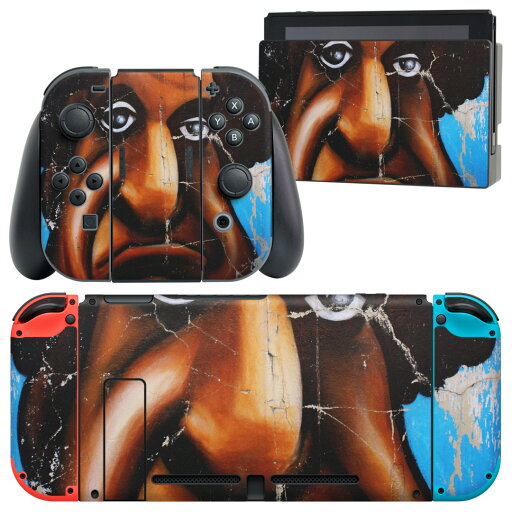 igsticker Nintendo Switch 用 デザインスキンシール 任天堂 ニンテンドー スイッチ 専用 本体ドック Joy-Con Joycon ジョイコン 専用 ゲーム機 カバー アクセサリー フィルム ステッカー 001037 クール アフロ グラフィティ igsticker Nintendo Switch 用 デザインスキンシール 任天堂 ニンテンドー スイッチ 専用 本体ドック Joy-Con Joycon ジョイコン 専用 ゲーム機 カバー アクセサリー フィルム ステッカー 001037 クール アフロ グラフィティ