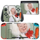 igsticker Nintendo Switch 用 デザインスキンシール 任天堂 ニンテンドー スイッチ 専用 本体ドック Joy-Con Joycon ジョイコン 専用 ゲーム機 カバー アクセサリー フィルム ステッカー 001247 うさぎ　子供