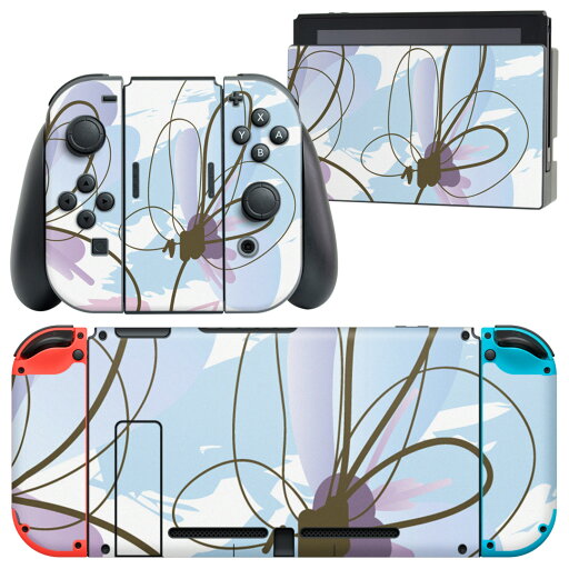 igsticker Nintendo Switch 用 デザインスキンシール 任天堂 ニンテンドー スイッチ 専用 本体ドック Joy-Con Joycon ジョイコン 専用 ゲーム機 カバー アクセサリー フィルム ステッカー 001307 花 植物 igsticker Nintendo Switch 用 デザインスキンシール 任天堂 ニンテンドー スイッチ 専用 本体ドック Joy-Con Joycon ジョイコン 専用 ゲーム機 カバー アクセサリー フィルム ステッカー 001307 花 植物