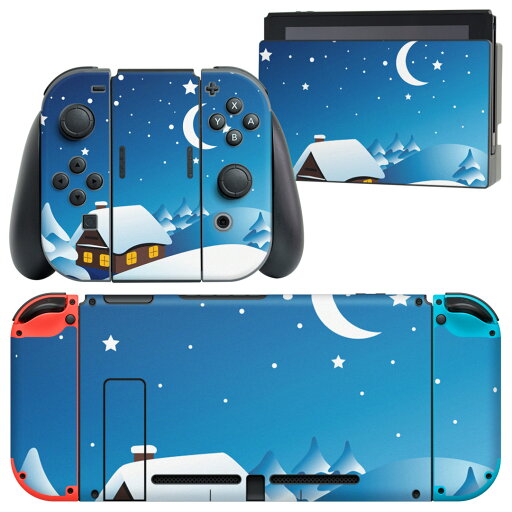 igsticker Nintendo Switch 用 デザインスキンシール 任天堂 ニンテンドー スイッチ 専用 本体ドック Joy-Con Joycon ジョイコン 専用 ゲーム機 カバー アクセサリー フィルム ステッカー 001484 雪 冬 igsticker Nintendo Switch 用 デザインスキンシール 任天堂 ニンテンドー スイッチ 専用 本体ドック Joy-Con Joycon ジョイコン 専用 ゲーム機 カバー アクセサリー フィルム ステッカー 001484 雪 冬