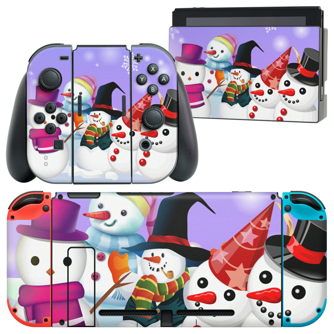製品名 Nintendo Switch 本体裏面＆ドック正面＆ジョイコン専用 デザインスキンシール セット内容 Nintendo Switch 本体＆ドック＆ジョイコン用スキンシール（各1枚） ニンテンドースイッチ専用です。携帯機のSwitch LiteやProコンには対応していません。 商品特徴 再剥離性シートを素材に採用し、細かな位置調整がしやすく貼り直しが容易です。専用の業務プリンターを使い、商品画像と遜色のない美しい印刷仕上がり。 注意事項 画像はサンプルですので、ご覧の環境によっては多少色味に違いを感じる場合がございます。 イメージと違った、モニターと色味が異なるという理由での交換や返金はご対応出来かねます。スキンシールのみの販売で、ニンテンドースイッチ本体などは付属しません。シワができた場合、ドライヤーなどで軽く温め、外側に向けてシワを伸ばすように貼ってください。初回貼付時の位置調整や貼り直しは可能ですが、しっかりと押し付けて接着させた後の再剥離、再利用は保証しておりません。また接着部に油分や汚れが付着しますと角の部分は剥がれやすくなりますので、貼付時はあまり触れないようにご注意ください。無地のセミグロスシートにデザインをプリントした商品で、デコなどの加工はございません。 凹凸や光沢があるように見えたり布地や金属を素材にしたように見える商品もありますが、デザインの図版によるものです。印刷時に微妙な画像のズレが生じる場合がございます。ご注文後に1点1点制作する受注生産品の為、不良品以外のご返品や交換は固くお断りします。当店における繰り返しの実機テストでは問題ありませんでしたが、経過年数や使用環境により、シールを剥がす際に本体の塗装が一部剥がれる可能性があります。恐れ入りますが、万が一そのような状況になった場合でも当店ではゲーム機本体の保証は出来かねますので、予めご理解の上お求めください。 商品発送 完全受注生産のハンドメイド商品となりますので、既製品と比べて発送までお時間を頂いています。 基本的に決済確認後2?3営業日、最大で10営業日での発送となります。繁忙期や休業日明けの場合はさらに時間がかかる場合があります。 その際には別途メールにてご連絡致します。メール便の場合、発送日から到着までに2?4日ほどかかる場合が多く、紛失などの保障もご対応できかねます。あらかじめご了承下さい。
