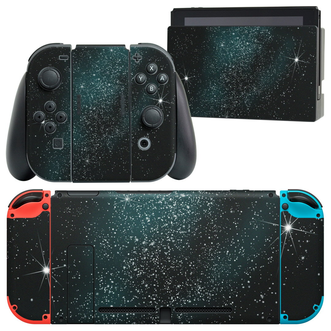 igsticker Nintendo Switch 用 デザインスキンシール 任天堂 ニンテンドー スイッチ 専用 本体ドック Joy-Con Joycon ジョイコン 専用 ..