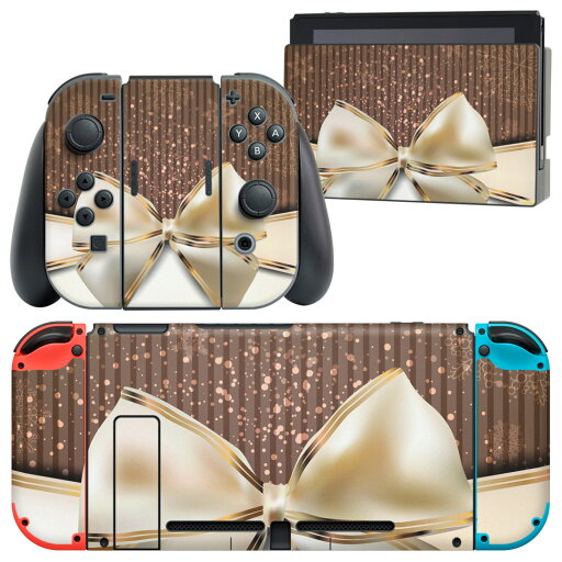 igsticker Nintendo Switch 用 デザインスキンシール 任天堂 ニンテンドー スイッチ 専用 本体ドック Joy-Con Joycon ジョイコン 専用 ゲーム機 カバー アクセサリー フィルム ステッカー 001607 リボン 冬 igsticker Nintendo Switch 用 デザインスキンシール 任天堂 ニンテンドー スイッチ 専用 本体ドック Joy-Con Joycon ジョイコン 専用 ゲーム機 カバー アクセサリー フィルム ステッカー 001607 リボン 冬