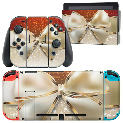 igsticker Nintendo Switch 用 デザインスキンシール 任天堂 ニンテンドー スイッチ 専用 本体ドック Joy-Con Joycon ジョイコン 専用 ゲーム機 カバー アクセサリー フィルム ステッカー 001612 リボン igsticker Nintendo Switch 用 デザインスキンシール 任天堂 ニンテンドー スイッチ 専用 本体ドック Joy-Con Joycon ジョイコン 専用 ゲーム機 カバー アクセサリー フィルム ステッカー 001612 リボン