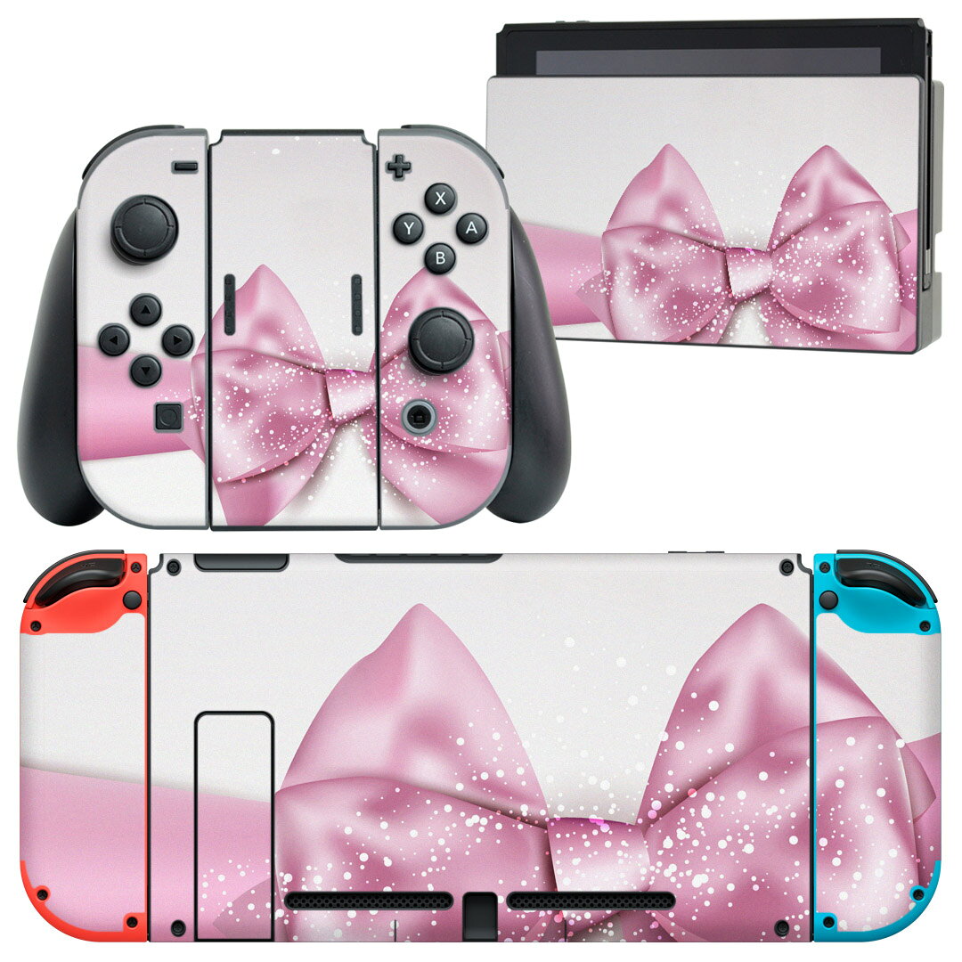 製品名 Nintendo Switch 本体裏面＆ドック正面＆ジョイコン専用 デザインスキンシール セット内容 Nintendo Switch 本体＆ドック＆ジョイコン用スキンシール（各1枚） ニンテンドースイッチ専用です。携帯機のSwitch LiteやProコンには対応していません。 商品特徴 再剥離性シートを素材に採用し、細かな位置調整がしやすく貼り直しが容易です。専用の業務プリンターを使い、商品画像と遜色のない美しい印刷仕上がり。 注意事項 画像はサンプルですので、ご覧の環境によっては多少色味に違いを感じる場合がございます。 イメージと違った、モニターと色味が異なるという理由での交換や返金はご対応出来かねます。スキンシールのみの販売で、ニンテンドースイッチ本体などは付属しません。シワができた場合、ドライヤーなどで軽く温め、外側に向けてシワを伸ばすように貼ってください。初回貼付時の位置調整や貼り直しは可能ですが、しっかりと押し付けて接着させた後の再剥離、再利用は保証しておりません。また接着部に油分や汚れが付着しますと角の部分は剥がれやすくなりますので、貼付時はあまり触れないようにご注意ください。無地のセミグロスシートにデザインをプリントした商品で、デコなどの加工はございません。 凹凸や光沢があるように見えたり布地や金属を素材にしたように見える商品もありますが、デザインの図版によるものです。印刷時に微妙な画像のズレが生じる場合がございます。ご注文後に1点1点制作する受注生産品の為、不良品以外のご返品や交換は固くお断りします。当店における繰り返しの実機テストでは問題ありませんでしたが、経過年数や使用環境により、シールを剥がす際に本体の塗装が一部剥がれる可能性があります。恐れ入りますが、万が一そのような状況になった場合でも当店ではゲーム機本体の保証は出来かねますので、予めご理解の上お求めください。 商品発送 完全受注生産のハンドメイド商品となりますので、既製品と比べて発送までお時間を頂いています。 基本的に決済確認後2?3営業日、最大で10営業日での発送となります。繁忙期や休業日明けの場合はさらに時間がかかる場合があります。 その際には別途メールにてご連絡致します。メール便の場合、発送日から到着までに2?4日ほどかかる場合が多く、紛失などの保障もご対応できかねます。あらかじめご了承下さい。