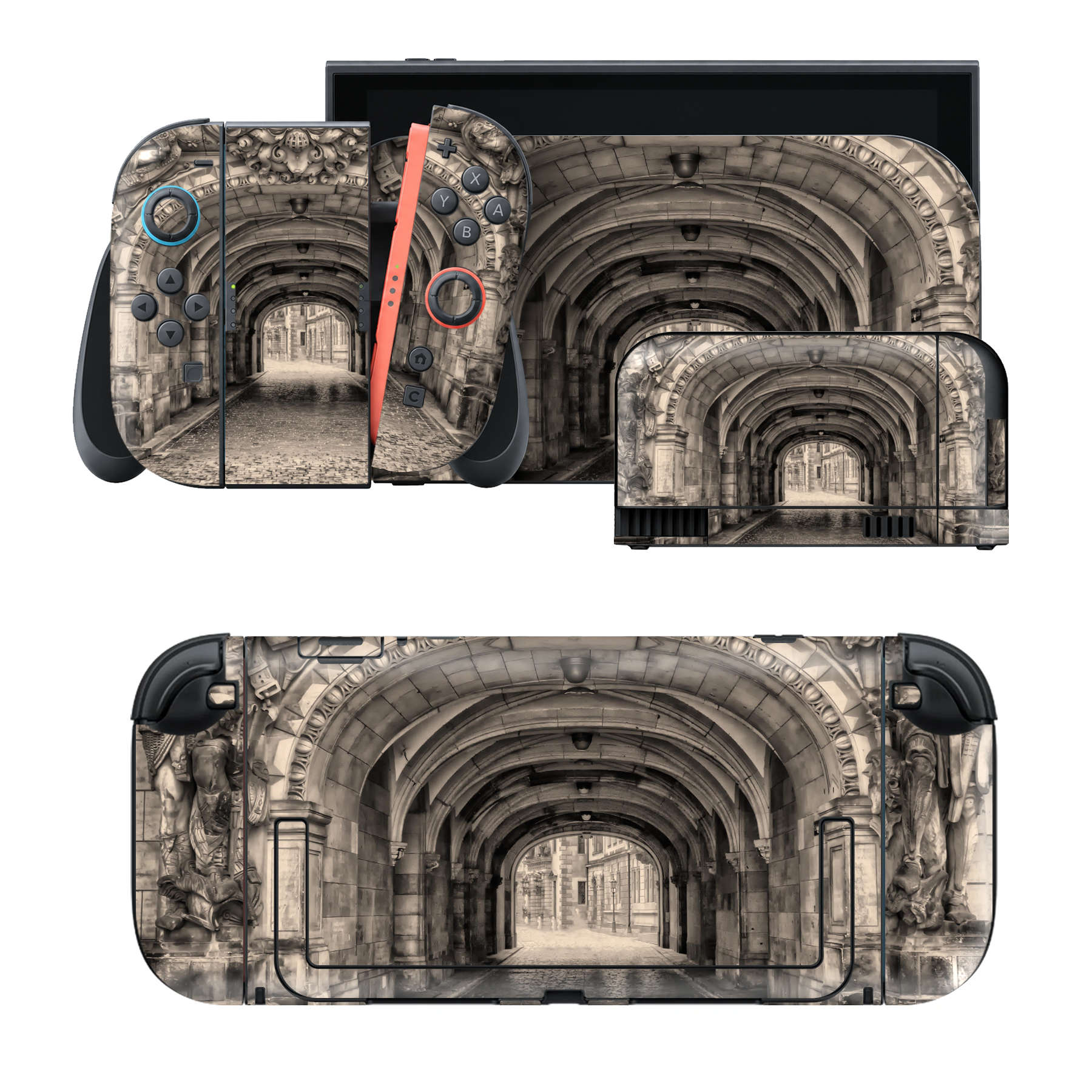 igsticker Nintendo Switch 2 用 スキンシール 本体・ドック・Joy-Con 対応 4面セット きせか case-style-38995658 スマコレ パッケージ画像