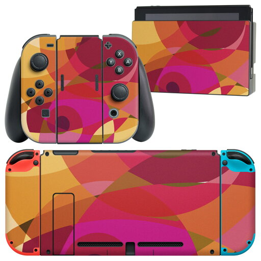 igsticker Nintendo Switch 用 デザインスキンシール 任天堂 ニンテンドー スイッチ 専用 本体ドック Joy-Con Joycon ジョイコン 専用 ゲーム機 カバー アクセサリー フィルム ステッカー 002044 模様 ピンク 紫 igsticker Nintendo Switch 用 デザインスキンシール 任天堂 ニンテンドー スイッチ 専用 本体ドック Joy-Con Joycon ジョイコン 専用 ゲーム機 カバー アクセサリー フィルム ステッカー 002044 模様 ピンク 紫