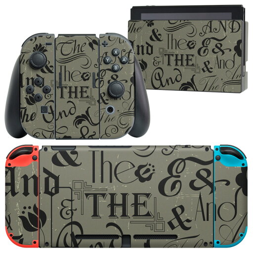 igsticker Nintendo Switch 用 デザインスキンシール 任天堂 ニンテンドー スイッチ 専用 本体ドック Joy-Con Joycon ジョイコン 専用 ゲーム機 カバー アクセサリー フィルム ステッカー 002377 クール 英語 文字 igsticker Nintendo Switch 用 デザインスキンシール 任天堂 ニンテンドー スイッチ 専用 本体ドック Joy-Con Joycon ジョイコン 専用 ゲーム機 カバー アクセサリー フィルム ステッカー 002377 クール 英語 文字