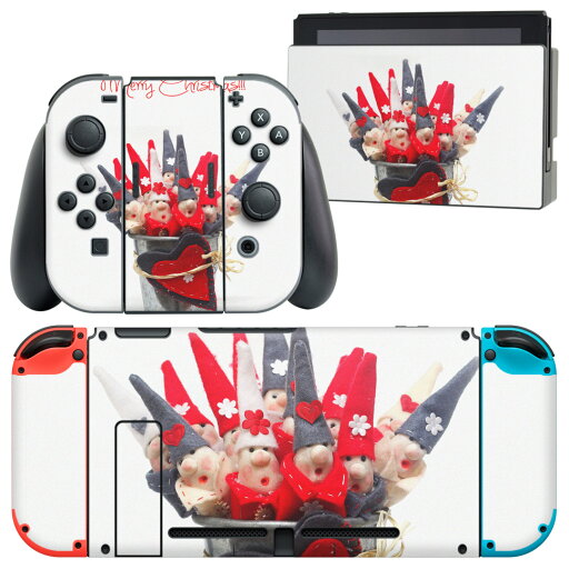 igsticker Nintendo Switch 用 デザインスキンシール 任天堂 ニンテンドー スイッチ 専用 本体ドック Joy-Con Joycon ジョイコン 専用 ゲーム機 カバー アクセサリー フィルム ステッカー 002516 クリスマス サンタ igsticker Nintendo Switch 用 デザインスキンシール 任天堂 ニンテンドー スイッチ 専用 本体ドック Joy-Con Joycon ジョイコン 専用 ゲーム機 カバー アクセサリー フィルム ステッカー 002516 クリスマス サンタ