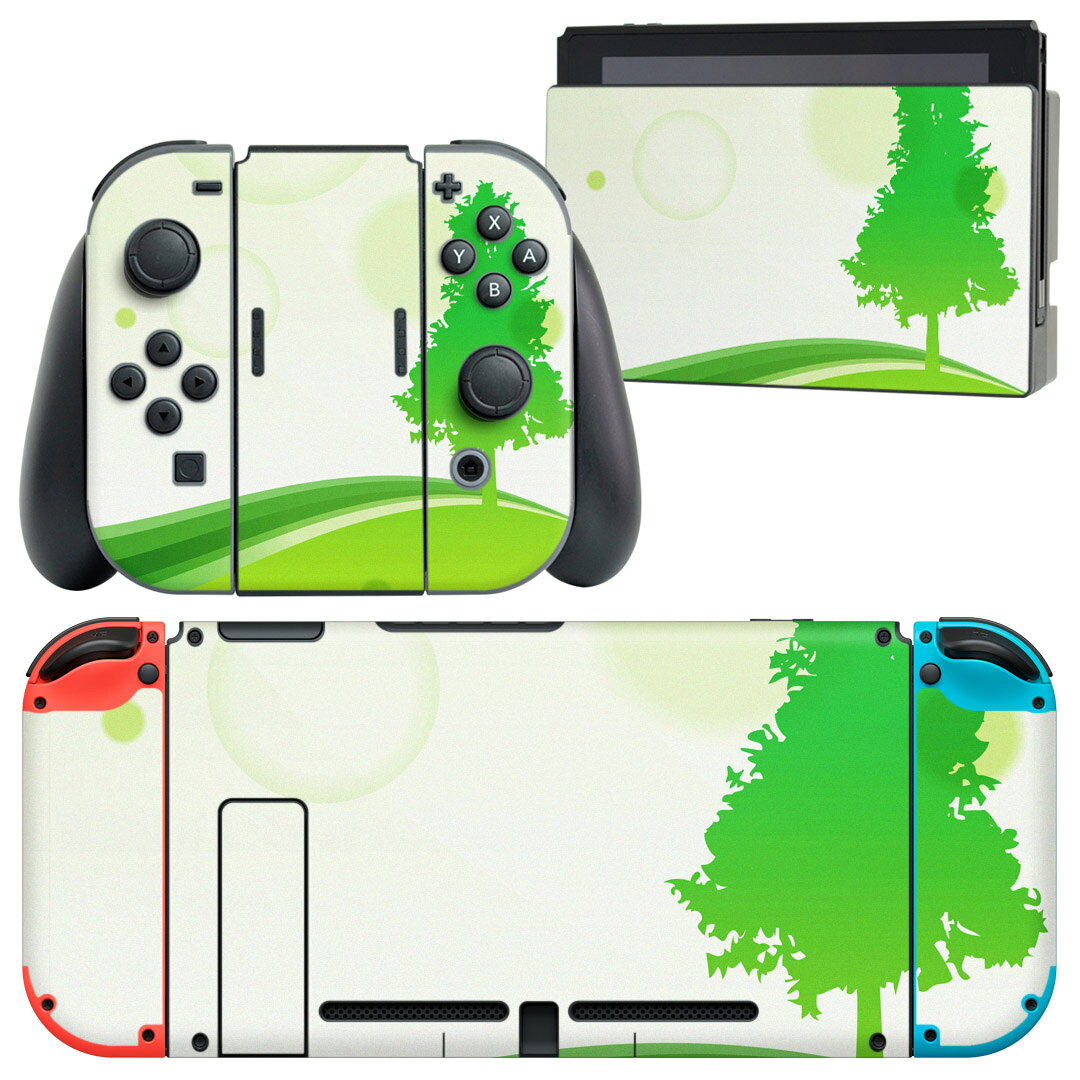 製品名 Nintendo Switch 本体裏面＆ドック正面＆ジョイコン専用 デザインスキンシール セット内容 Nintendo Switch 本体＆ドック＆ジョイコン用スキンシール（各1枚） ニンテンドースイッチ専用です。携帯機のSwitch LiteやProコンには対応していません。 商品特徴 再剥離性シートを素材に採用し、細かな位置調整がしやすく貼り直しが容易です。専用の業務プリンターを使い、商品画像と遜色のない美しい印刷仕上がり。 注意事項 画像はサンプルですので、ご覧の環境によっては多少色味に違いを感じる場合がございます。 イメージと違った、モニターと色味が異なるという理由での交換や返金はご対応出来かねます。スキンシールのみの販売で、ニンテンドースイッチ本体などは付属しません。シワができた場合、ドライヤーなどで軽く温め、外側に向けてシワを伸ばすように貼ってください。初回貼付時の位置調整や貼り直しは可能ですが、しっかりと押し付けて接着させた後の再剥離、再利用は保証しておりません。また接着部に油分や汚れが付着しますと角の部分は剥がれやすくなりますので、貼付時はあまり触れないようにご注意ください。無地のセミグロスシートにデザインをプリントした商品で、デコなどの加工はございません。 凹凸や光沢があるように見えたり布地や金属を素材にしたように見える商品もありますが、デザインの図版によるものです。印刷時に微妙な画像のズレが生じる場合がございます。ご注文後に1点1点制作する受注生産品の為、不良品以外のご返品や交換は固くお断りします。当店における繰り返しの実機テストでは問題ありませんでしたが、経過年数や使用環境により、シールを剥がす際に本体の塗装が一部剥がれる可能性があります。恐れ入りますが、万が一そのような状況になった場合でも当店ではゲーム機本体の保証は出来かねますので、予めご理解の上お求めください。 商品発送 完全受注生産のハンドメイド商品となりますので、既製品と比べて発送までお時間を頂いています。 基本的に決済確認後2?3営業日、最大で10営業日での発送となります。繁忙期や休業日明けの場合はさらに時間がかかる場合があります。 その際には別途メールにてご連絡致します。メール便の場合、発送日から到着までに2?4日ほどかかる場合が多く、紛失などの保障もご対応できかねます。あらかじめご了承下さい。