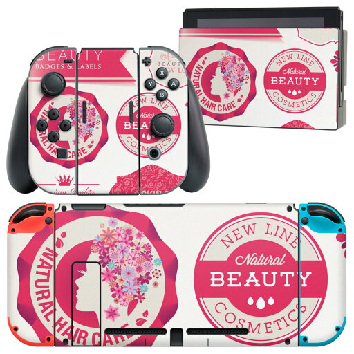 igsticker Nintendo Switch 用 デザインスキンシール 任天堂 ニンテンドー スイッチ 専用 本体ドック Joy-Con Joycon ジョイコン 専用 ゲーム機 カバー アクセサリー フィルム ステッカー 002645 おしゃれ ビューティー ピンク igsticker Nintendo Switch 用 デザインスキンシール 任天堂 ニンテンドー スイッチ 専用 本体ドック Joy-Con Joycon ジョイコン 専用 ゲーム機 カバー アクセサリー フィルム ステッカー 002645 おしゃれ ビューティー ピンク