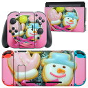 igsticker Nintendo Switch 用 デザインスキンシール 任天堂 ニンテンドー スイッチ 専用 本体ドック Joy-Con Joycon ジ...