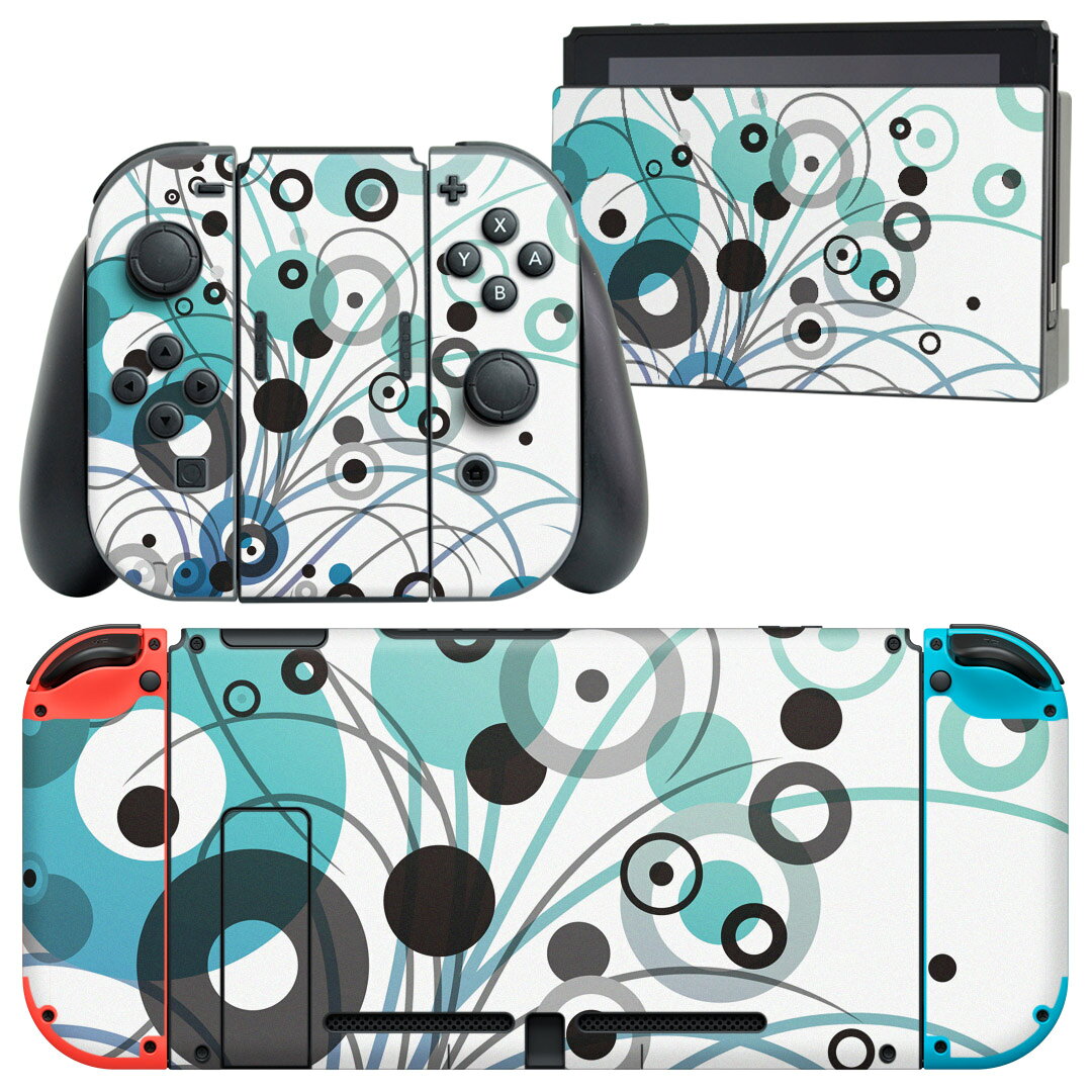 製品名 Nintendo Switch 本体裏面＆ドック正面＆ジョイコン専用 デザインスキンシール セット内容 Nintendo Switch 本体＆ドック＆ジョイコン用スキンシール（各1枚） ニンテンドースイッチ専用です。携帯機のSwitch LiteやProコンには対応していません。 商品特徴 再剥離性シートを素材に採用し、細かな位置調整がしやすく貼り直しが容易です。専用の業務プリンターを使い、商品画像と遜色のない美しい印刷仕上がり。 注意事項 画像はサンプルですので、ご覧の環境によっては多少色味に違いを感じる場合がございます。 イメージと違った、モニターと色味が異なるという理由での交換や返金はご対応出来かねます。スキンシールのみの販売で、ニンテンドースイッチ本体などは付属しません。シワができた場合、ドライヤーなどで軽く温め、外側に向けてシワを伸ばすように貼ってください。初回貼付時の位置調整や貼り直しは可能ですが、しっかりと押し付けて接着させた後の再剥離、再利用は保証しておりません。また接着部に油分や汚れが付着しますと角の部分は剥がれやすくなりますので、貼付時はあまり触れないようにご注意ください。無地のセミグロスシートにデザインをプリントした商品で、デコなどの加工はございません。 凹凸や光沢があるように見えたり布地や金属を素材にしたように見える商品もありますが、デザインの図版によるものです。印刷時に微妙な画像のズレが生じる場合がございます。ご注文後に1点1点制作する受注生産品の為、不良品以外のご返品や交換は固くお断りします。当店における繰り返しの実機テストでは問題ありませんでしたが、経過年数や使用環境により、シールを剥がす際に本体の塗装が一部剥がれる可能性があります。恐れ入りますが、万が一そのような状況になった場合でも当店ではゲーム機本体の保証は出来かねますので、予めご理解の上お求めください。 商品発送 完全受注生産のハンドメイド商品となりますので、既製品と比べて発送までお時間を頂いています。 基本的に決済確認後2?3営業日、最大で10営業日での発送となります。繁忙期や休業日明けの場合はさらに時間がかかる場合があります。 その際には別途メールにてご連絡致します。メール便の場合、発送日から到着までに2?4日ほどかかる場合が多く、紛失などの保障もご対応できかねます。あらかじめご了承下さい。