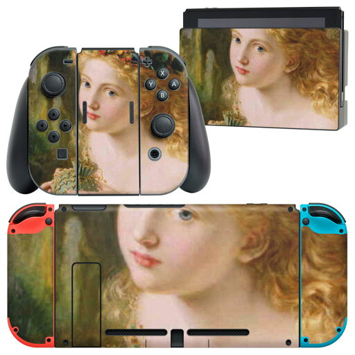 igsticker Nintendo Switch 用 デザインスキンシール 任天堂 ニンテンドー スイッチ 専用 本体ドック Joy-Con Joycon ジョイコン 専用 ゲーム機 カバー アクセサリー フィルム ステッカー 003199 人物 絵画 イラスト igsticker Nintendo Switch 用 デザインスキンシール 任天堂 ニンテンドー スイッチ 専用 本体ドック Joy-Con Joycon ジョイコン 専用 ゲーム機 カバー アクセサリー フィルム ステッカー 003199 人物 絵画 イラスト