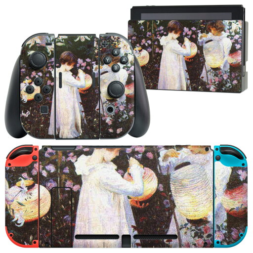igsticker Nintendo Switch 用 デザインスキンシール 任天堂 ニンテンドー スイッチ 専用 本体ドック Joy-Con Joycon ジョイコン 専用 ゲーム機 カバー アクセサリー フィルム ステッカー 003208 人物 絵画 イラスト igsticker Nintendo Switch 用 デザインスキンシール 任天堂 ニンテンドー スイッチ 専用 本体ドック Joy-Con Joycon ジョイコン 専用 ゲーム機 カバー アクセサリー フィルム ステッカー 003208 人物 絵画 イラスト