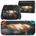 igsticker Nintendo Switch 用 デザインスキンシール 任天堂 ニンテンドー スイッチ 専用 本体ドック Joy-Con Joycon ジョイコン 専用 ゲーム機 カバー アクセサリー フィルム ステッカー 003213 人物 絵画 イラスト(2)