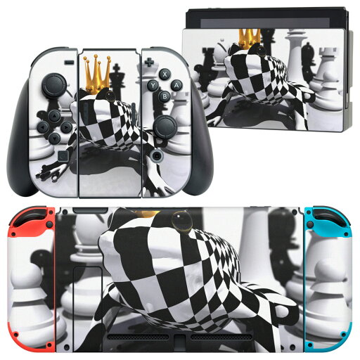 igsticker Nintendo Switch 用 デザインスキンシール 任天堂 ニンテンドー スイッチ 専用 本体ドック Joy-Con Joycon ジョイコン 専用 ゲーム機 カバー アクセサリー フィルム ステッカー 003455 チェス 立体 白 黒 igsticker Nintendo Switch 用 デザインスキンシール 任天堂 ニンテンドー スイッチ 専用 本体ドック Joy-Con Joycon ジョイコン 専用 ゲーム機 カバー アクセサリー フィルム ステッカー 003455 チェス 立体 白 黒
