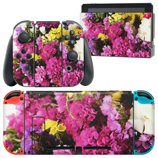 igsticker Nintendo Switch 用 デザインスキンシール 任天堂 ニンテンドー スイッチ 専用 本体ドック Joy-Con Joycon ジョイコン 専用 ゲーム機 カバー アクセサリー フィルム ステッカー 003653 花 紫 写真 igsticker Nintendo Switch 用 デザインスキンシール 任天堂 ニンテンドー スイッチ 専用 本体ドック Joy-Con Joycon ジョイコン 専用 ゲーム機 カバー アクセサリー フィルム ステッカー 003653 花 紫 写真