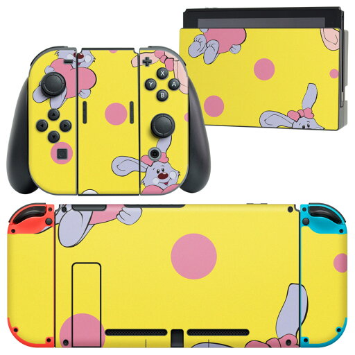 igsticker Nintendo Switch 用 デザインスキンシール 任天堂 ニンテンドー スイッチ 専用 本体ドック Joy-Con Joycon ジョイコン 専用 ゲーム機 カバー アクセサリー フィルム ステッカー 003928 動物 キャラクター うさぎ igsticker Nintendo Switch 用 デザインスキンシール 任天堂 ニンテンドー スイッチ 専用 本体ドック Joy-Con Joycon ジョイコン 専用 ゲーム機 カバー アクセサリー フィルム ステッカー 003928 動物 キャラクター うさぎ