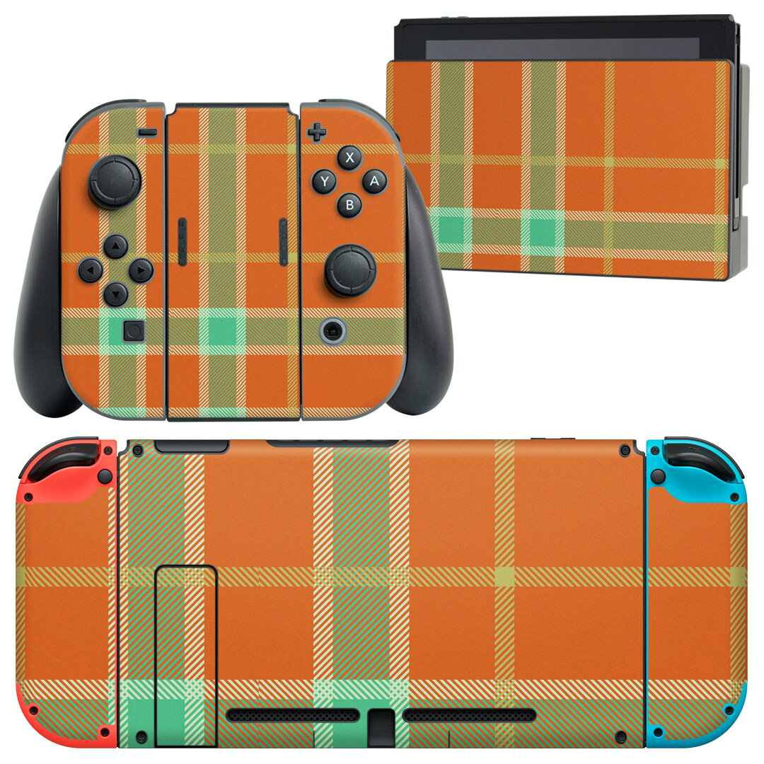 製品名 Nintendo Switch 本体裏面＆ドック正面＆ジョイコン専用 デザインスキンシール セット内容 Nintendo Switch 本体＆ドック＆ジョイコン用スキンシール（各1枚） ニンテンドースイッチ専用です。携帯機のSwitch LiteやProコンには対応していません。 商品特徴 再剥離性シートを素材に採用し、細かな位置調整がしやすく貼り直しが容易です。専用の業務プリンターを使い、商品画像と遜色のない美しい印刷仕上がり。 注意事項 画像はサンプルですので、ご覧の環境によっては多少色味に違いを感じる場合がございます。 イメージと違った、モニターと色味が異なるという理由での交換や返金はご対応出来かねます。スキンシールのみの販売で、ニンテンドースイッチ本体などは付属しません。シワができた場合、ドライヤーなどで軽く温め、外側に向けてシワを伸ばすように貼ってください。初回貼付時の位置調整や貼り直しは可能ですが、しっかりと押し付けて接着させた後の再剥離、再利用は保証しておりません。また接着部に油分や汚れが付着しますと角の部分は剥がれやすくなりますので、貼付時はあまり触れないようにご注意ください。無地のセミグロスシートにデザインをプリントした商品で、デコなどの加工はございません。 凹凸や光沢があるように見えたり布地や金属を素材にしたように見える商品もありますが、デザインの図版によるものです。印刷時に微妙な画像のズレが生じる場合がございます。ご注文後に1点1点制作する受注生産品の為、不良品以外のご返品や交換は固くお断りします。当店における繰り返しの実機テストでは問題ありませんでしたが、経過年数や使用環境により、シールを剥がす際に本体の塗装が一部剥がれる可能性があります。恐れ入りますが、万が一そのような状況になった場合でも当店ではゲーム機本体の保証は出来かねますので、予めご理解の上お求めください。 商品発送 完全受注生産のハンドメイド商品となりますので、既製品と比べて発送までお時間を頂いています。 基本的に決済確認後2?3営業日、最大で10営業日での発送となります。繁忙期や休業日明けの場合はさらに時間がかかる場合があります。 その際には別途メールにてご連絡致します。メール便の場合、発送日から到着までに2?4日ほどかかる場合が多く、紛失などの保障もご対応できかねます。あらかじめご了承下さい。