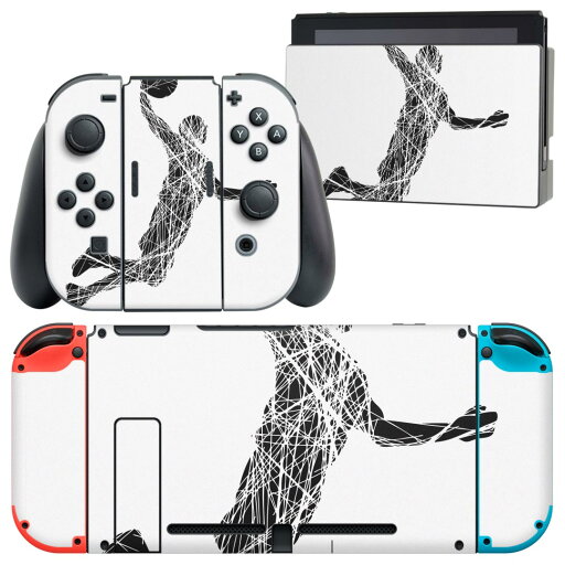 igsticker Nintendo Switch 用 デザインスキンシール 任天堂 ニンテンドー スイッチ 専用 本体ドック Joy-Con Joycon ジョイコン 専用 ゲーム機 カバー アクセサリー フィルム ステッカー 020034 スポーツ バスケット igsticker Nintendo Switch 用 デザインスキンシール 任天堂 ニンテンドー スイッチ 専用 本体ドック Joy-Con Joycon ジョイコン 専用 ゲーム機 カバー アクセサリー フィルム ステッカー 020034 スポーツ バスケット
