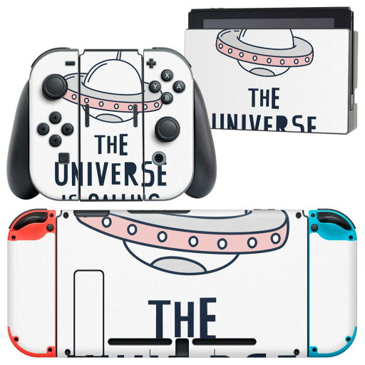 igsticker Nintendo Switch 用 デザインスキンシール 任天堂 ニンテンドー スイッチ 専用 本体ドック Joy-Con Joycon ジョイコン 専用 ゲーム機 カバー アクセサリー フィルム ステッカー 020078 宇宙 宇宙 かわいい ロケット igsticker Nintendo Switch 用 デザインスキンシール 任天堂 ニンテンドー スイッチ 専用 本体ドック Joy-Con Joycon ジョイコン 専用 ゲーム機 カバー アクセサリー フィルム ステッカー 020078 宇宙 宇宙 かわいい ロケット