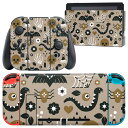 igsticker Nintendo Switch 用 デザインスキンシール 任天堂 ニンテンドー スイッチ 専用 本体ドック Joy-Con Joycon ジョイコン 専用 ゲーム機 カバー アクセサリー フィルム ステッカー 020113 ハロウィン Halloween