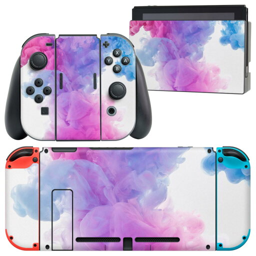 igsticker Nintendo Switch 用 デザインスキンシール 任天堂 ニンテンドー スイッチ 専用 本体ドック Joy-Con Joycon ジョイコン 専用 ゲーム機 カバー アクセサリー フィルム ステッカー 022834 カラフル igsticker Nintendo Switch 用 デザインスキンシール 任天堂 ニンテンドー スイッチ 専用 本体ドック Joy-Con Joycon ジョイコン 専用 ゲーム機 カバー アクセサリー フィルム ステッカー 022834 カラフル