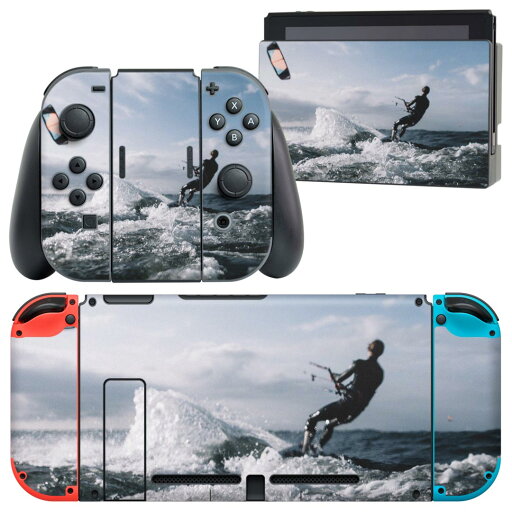 igsticker Nintendo Switch 用 デザインスキンシール 任天堂 ニンテンドー スイッチ 専用 本体ドック Joy-Con Joycon ジョイコン 専用 ゲーム機 カバー アクセサリー フィルム ステッカー 022840 サーフィン 海 写真 igsticker Nintendo Switch 用 デザインスキンシール 任天堂 ニンテンドー スイッチ 専用 本体ドック Joy-Con Joycon ジョイコン 専用 ゲーム機 カバー アクセサリー フィルム ステッカー 022840 サーフィン 海 写真