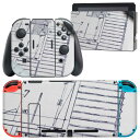 igsticker Nintendo Switch 用 デザインスキンシール 任天堂 ニンテンドー スイッチ 専用 本体ドック Joy-Con Joycon ジョイコン 専用 ゲーム機 カバー アクセサリー フィルム ステッカー 022881 図 定規(2)