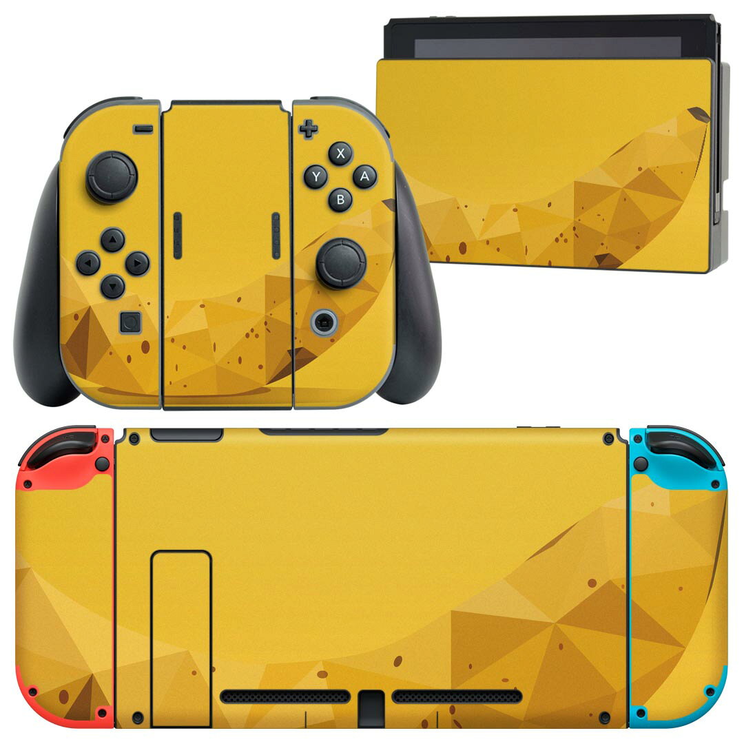 製品名 Nintendo Switch 本体裏面＆ドック正面＆ジョイコン専用 デザインスキンシール セット内容 Nintendo Switch 本体＆ドック＆ジョイコン用スキンシール（各1枚） ニンテンドースイッチ専用です。携帯機のSwitch LiteやProコンには対応していません。 商品特徴 再剥離性シートを素材に採用し、細かな位置調整がしやすく貼り直しが容易です。専用の業務プリンターを使い、商品画像と遜色のない美しい印刷仕上がり。 注意事項 画像はサンプルですので、ご覧の環境によっては多少色味に違いを感じる場合がございます。 イメージと違った、モニターと色味が異なるという理由での交換や返金はご対応出来かねます。スキンシールのみの販売で、ニンテンドースイッチ本体などは付属しません。シワができた場合、ドライヤーなどで軽く温め、外側に向けてシワを伸ばすように貼ってください。初回貼付時の位置調整や貼り直しは可能ですが、しっかりと押し付けて接着させた後の再剥離、再利用は保証しておりません。また接着部に油分や汚れが付着しますと角の部分は剥がれやすくなりますので、貼付時はあまり触れないようにご注意ください。無地のセミグロスシートにデザインをプリントした商品で、デコなどの加工はございません。 凹凸や光沢があるように見えたり布地や金属を素材にしたように見える商品もありますが、デザインの図版によるものです。印刷時に微妙な画像のズレが生じる場合がございます。ご注文後に1点1点制作する受注生産品の為、不良品以外のご返品や交換は固くお断りします。当店における繰り返しの実機テストでは問題ありませんでしたが、経過年数や使用環境により、シールを剥がす際に本体の塗装が一部剥がれる可能性があります。恐れ入りますが、万が一そのような状況になった場合でも当店ではゲーム機本体の保証は出来かねますので、予めご理解の上お求めください。 商品発送 完全受注生産のハンドメイド商品となりますので、既製品と比べて発送までお時間を頂いています。 基本的に決済確認後2?3営業日、最大で10営業日での発送となります。繁忙期や休業日明けの場合はさらに時間がかかる場合があります。 その際には別途メールにてご連絡致します。メール便の場合、発送日から到着までに2?4日ほどかかる場合が多く、紛失などの保障もご対応できかねます。あらかじめご了承下さい。