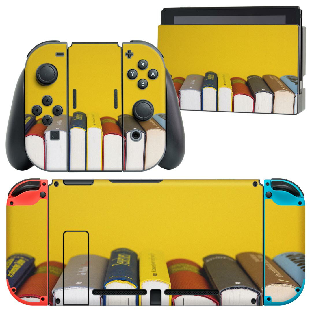 igsticker Nintendo Switch 用 デザインスキンシール 任天堂 ニンテンドー スイッチ 専用 本体ドック Joy-Con Joycon ジ...