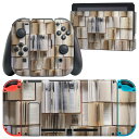 igsticker Nintendo Switch 用 デザインスキンシール 任天堂 ニンテンドー スイッチ 専用 本体ドック Joy-Con Joycon ジ...
