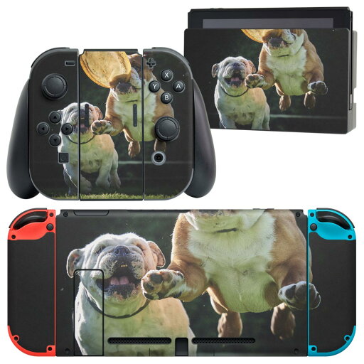 igsticker Nintendo Switch 用 デザインスキンシール 任天堂 ニンテンドー スイッチ 専用 本体ドック Joy-Con Joycon ジョイコン 専用 ゲーム機 カバー アクセサリー フィルム ステッカー 023041 犬 動物 写真 igsticker Nintendo Switch 用 デザインスキンシール 任天堂 ニンテンドー スイッチ 専用 本体ドック Joy-Con Joycon ジョイコン 専用 ゲーム機 カバー アクセサリー フィルム ステッカー 023041 犬 動物 写真