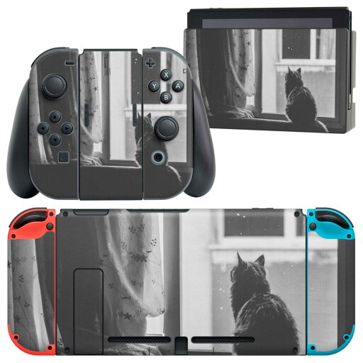 igsticker Nintendo Switch 用 デザインスキンシール 任天堂 ニンテンドー スイッチ 専用 本体ドック Joy-Con Joycon ジョイコン 専用 ゲーム機 カバー アクセサリー フィルム ステッカー 023086 猫 ねこ 写真 モノクロ igsticker Nintendo Switch 用 デザインスキンシール 任天堂 ニンテンドー スイッチ 専用 本体ドック Joy-Con Joycon ジョイコン 専用 ゲーム機 カバー アクセサリー フィルム ステッカー 023086 猫 ねこ 写真 モノクロ