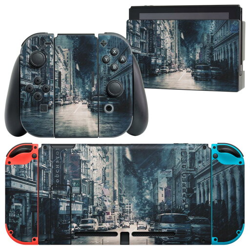 igsticker Nintendo Switch 用 デザインスキンシール 任天堂 ニンテンドー スイッチ 専用 本体ドック Joy-Con Joycon ジョイコン 専用 ゲーム機 カバー アクセサリー フィルム ステッカー 023118 都市 イラスト 車 igsticker Nintendo Switch 用 デザインスキンシール 任天堂 ニンテンドー スイッチ 専用 本体ドック Joy-Con Joycon ジョイコン 専用 ゲーム機 カバー アクセサリー フィルム ステッカー 023118 都市 イラスト 車