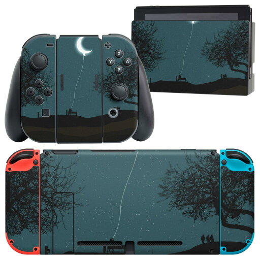 igsticker Nintendo Switch 用 デザインスキンシール 任天堂 ニンテンドー スイッチ 専用 本体ドック Joy-Con Joycon ジョイコン 専用 ゲーム機 カバー アクセサリー フィルム ステッカー 023173 月 イラスト igsticker Nintendo Switch 用 デザインスキンシール 任天堂 ニンテンドー スイッチ 専用 本体ドック Joy-Con Joycon ジョイコン 専用 ゲーム機 カバー アクセサリー フィルム ステッカー 023173 月 イラスト