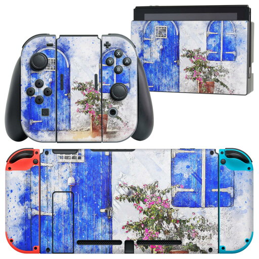 igsticker Nintendo Switch 用 デザインスキンシール 任天堂 ニンテンドー スイッチ 専用 本体ドック Joy-Con Joycon ジョイコン 専用 ゲーム機 カバー アクセサリー フィルム ステッカー 023231 花 イラスト 水彩 igsticker Nintendo Switch 用 デザインスキンシール 任天堂 ニンテンドー スイッチ 専用 本体ドック Joy-Con Joycon ジョイコン 専用 ゲーム機 カバー アクセサリー フィルム ステッカー 023231 花 イラスト 水彩