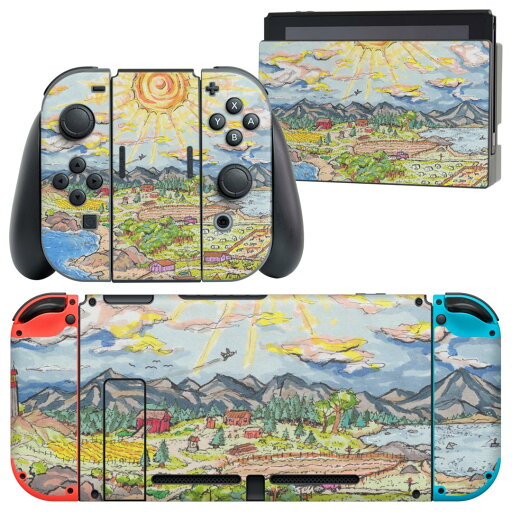igsticker Nintendo Switch 用 デザインスキンシール 任天堂 ニンテンドー スイッチ 専用 本体ドック Joy-Con Joycon ジョイコン 専用 ゲーム機 カバー アクセサリー フィルム ステッカー 023235 イラスト 風景 igsticker Nintendo Switch 用 デザインスキンシール 任天堂 ニンテンドー スイッチ 専用 本体ドック Joy-Con Joycon ジョイコン 専用 ゲーム機 カバー アクセサリー フィルム ステッカー 023235 イラスト 風景