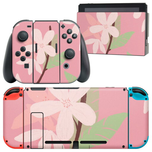 igsticker Nintendo Switch 用 デザインスキンシール 任天堂 ニンテンドー スイッチ 専用 本体ドック Joy-Con Joycon ジョイコン 専用 ゲーム機 カバー アクセサリー フィルム ステッカー 023351 花 フラワー イラスト igsticker Nintendo Switch 用 デザインスキンシール 任天堂 ニンテンドー スイッチ 専用 本体ドック Joy-Con Joycon ジョイコン 専用 ゲーム機 カバー アクセサリー フィルム ステッカー 023351 花 フラワー イラスト