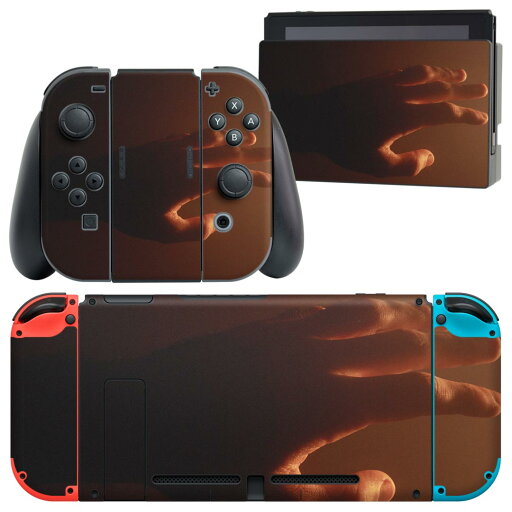 igsticker Nintendo Switch 用 デザインスキンシール 任天堂 ニンテンドー スイッチ 専用 本体ドック Joy-Con Joycon ジョイコン 専用 ゲーム機 カバー アクセサリー フィルム ステッカー 023418 手 写真 igsticker Nintendo Switch 用 デザインスキンシール 任天堂 ニンテンドー スイッチ 専用 本体ドック Joy-Con Joycon ジョイコン 専用 ゲーム機 カバー アクセサリー フィルム ステッカー 023418 手 写真