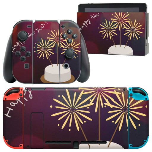 igsticker Nintendo Switch 用 デザインスキンシール 任天堂 ニンテンドー スイッチ 専用 本体ドック Joy-Con Joycon ジョイコン 専用 ゲーム機 カバー アクセサリー フィルム ステッカー 023440 ケーキ イラスト igsticker Nintendo Switch 用 デザインスキンシール 任天堂 ニンテンドー スイッチ 専用 本体ドック Joy-Con Joycon ジョイコン 専用 ゲーム機 カバー アクセサリー フィルム ステッカー 023440 ケーキ イラスト