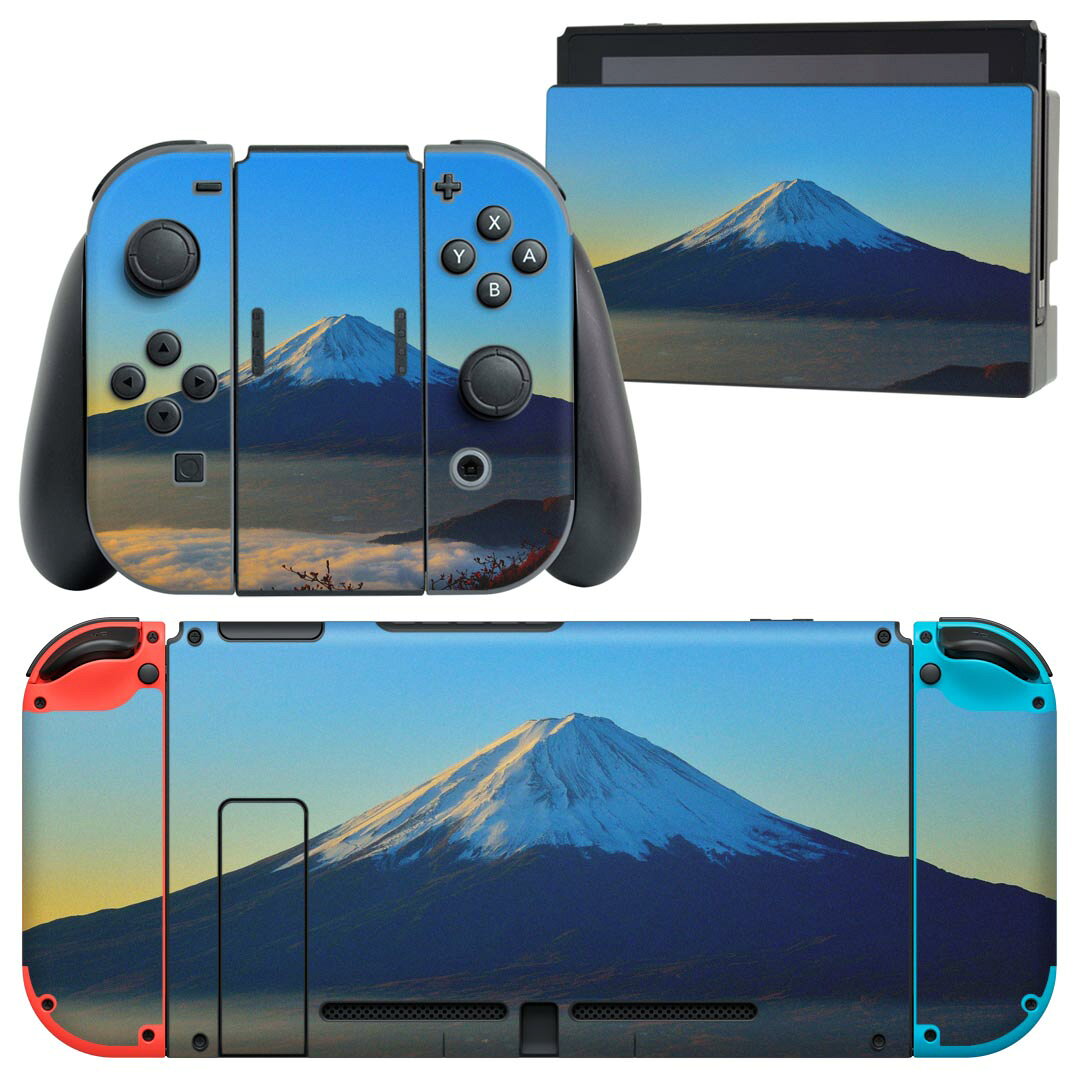 製品名 Nintendo Switch 本体裏面＆ドック正面＆ジョイコン専用 デザインスキンシール セット内容 Nintendo Switch 本体＆ドック＆ジョイコン用スキンシール（各1枚） ニンテンドースイッチ専用です。携帯機のSwitch LiteやProコンには対応していません。 商品特徴 再剥離性シートを素材に採用し、細かな位置調整がしやすく貼り直しが容易です。専用の業務プリンターを使い、商品画像と遜色のない美しい印刷仕上がり。 注意事項 画像はサンプルですので、ご覧の環境によっては多少色味に違いを感じる場合がございます。 イメージと違った、モニターと色味が異なるという理由での交換や返金はご対応出来かねます。スキンシールのみの販売で、ニンテンドースイッチ本体などは付属しません。シワができた場合、ドライヤーなどで軽く温め、外側に向けてシワを伸ばすように貼ってください。初回貼付時の位置調整や貼り直しは可能ですが、しっかりと押し付けて接着させた後の再剥離、再利用は保証しておりません。また接着部に油分や汚れが付着しますと角の部分は剥がれやすくなりますので、貼付時はあまり触れないようにご注意ください。無地のセミグロスシートにデザインをプリントした商品で、デコなどの加工はございません。 凹凸や光沢があるように見えたり布地や金属を素材にしたように見える商品もありますが、デザインの図版によるものです。印刷時に微妙な画像のズレが生じる場合がございます。ご注文後に1点1点制作する受注生産品の為、不良品以外のご返品や交換は固くお断りします。当店における繰り返しの実機テストでは問題ありませんでしたが、経過年数や使用環境により、シールを剥がす際に本体の塗装が一部剥がれる可能性があります。恐れ入りますが、万が一そのような状況になった場合でも当店ではゲーム機本体の保証は出来かねますので、予めご理解の上お求めください。 商品発送 完全受注生産のハンドメイド商品となりますので、既製品と比べて発送までお時間を頂いています。 基本的に決済確認後2?3営業日、最大で10営業日での発送となります。繁忙期や休業日明けの場合はさらに時間がかかる場合があります。 その際には別途メールにてご連絡致します。メール便の場合、発送日から到着までに2?4日ほどかかる場合が多く、紛失などの保障もご対応できかねます。あらかじめご了承下さい。