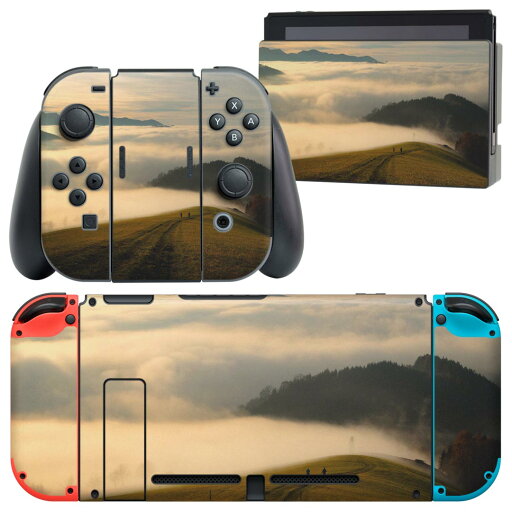 igsticker Nintendo Switch 用 デザインスキンシール 任天堂 ニンテンドー スイッチ 専用 本体ドック Joy-Con Joycon ジョイコン 専用 ゲーム機 カバー アクセサリー フィルム ステッカー 023596 景色 山 雲 igsticker Nintendo Switch 用 デザインスキンシール 任天堂 ニンテンドー スイッチ 専用 本体ドック Joy-Con Joycon ジョイコン 専用 ゲーム機 カバー アクセサリー フィルム ステッカー 023596 景色 山 雲