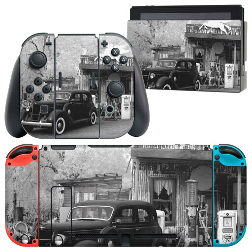 igsticker Nintendo Switch 用 デザインスキンシール 任天堂 ニンテンドー スイッチ 専用 本体ドック Joy-Con Joycon ジョイコン 専用 ゲーム機 カバー アクセサリー フィルム ステッカー 023624 モノクロ レトロ igsticker Nintendo Switch 用 デザインスキンシール 任天堂 ニンテンドー スイッチ 専用 本体ドック Joy-Con Joycon ジョイコン 専用 ゲーム機 カバー アクセサリー フィルム ステッカー 023624 モノクロ レトロ